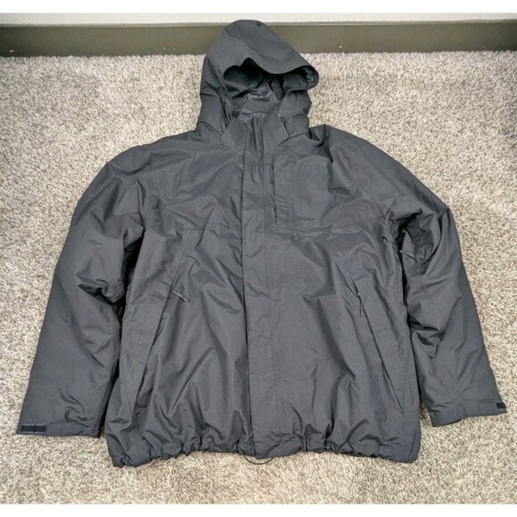 The North Face Other - The North Face 3 in 1 Jacket Mens XXL 2XL DryVent Black Full Zip Puffer Winter